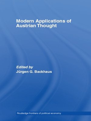 cover image of Modern Applications of Austrian Thought